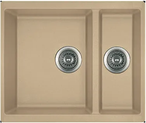 Кухонна мийка Fabiano Quadro 56x46x15 Beige 8221.301.0483