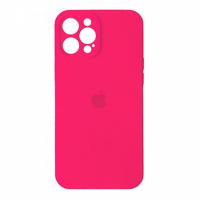 Чохол Silicone Case Original Full Cover для Apple iPhone 12 Pro Max Hot pink