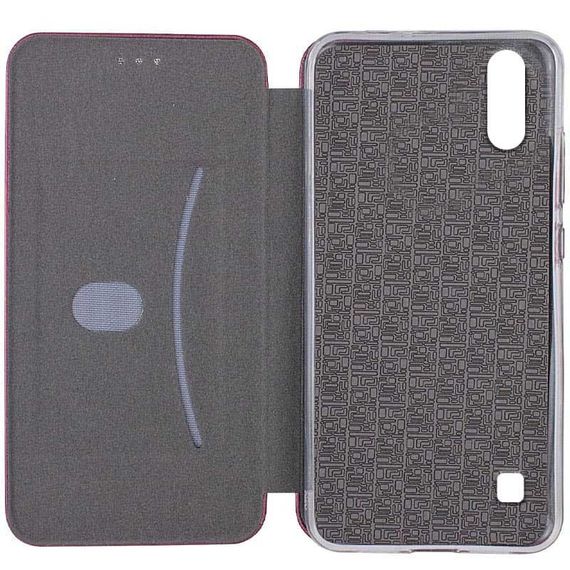 Шкіряний чохол-книжка Classy для Samsung Galaxy A10 (A105F) Бордовий | Зображення 2