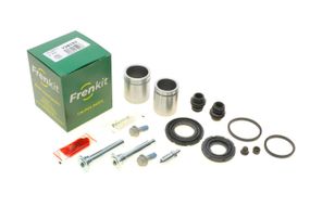 Ремкомплект суппорта переднего Honda Accord 08- d=38 43mm  +2 поршня направляющая  Akebono  738152