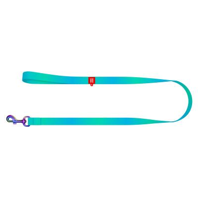 Поводок для собак WAUDOG Nylon Recycled M Ш 20 мм Д 122 см голубой (46612) | Зображення 1