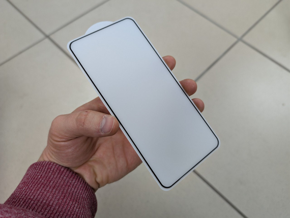 Защитное стекло для Nothing Phone 3 / Натинг Фон 3 Mietubl, 5D, с черной рамкой
