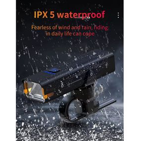 Велосипедный фонарь с защитой от влаги Q06 310LM, Фонарь для велосипеда с защитой от воды IE-28