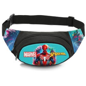 Сумка-бананка дитяча з принтом Людина-павук поясна сумка для хлопчика (4676)