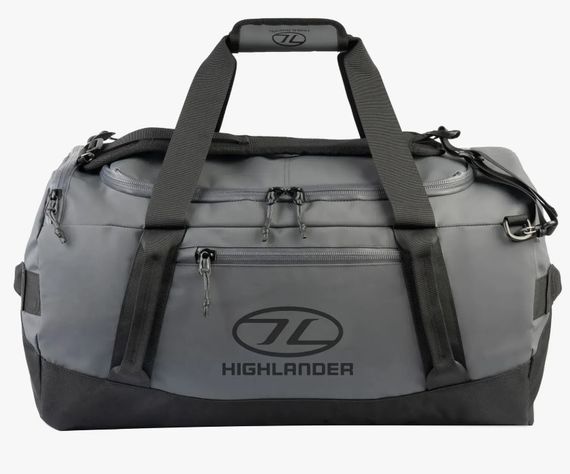 Сумка дорожня водозахисна Highlander Hauler Duffel 65L Dark Grey (DB133-DGY)