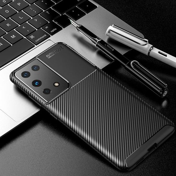 Протиударний чохол AF Samsung S21 Ultra чорний