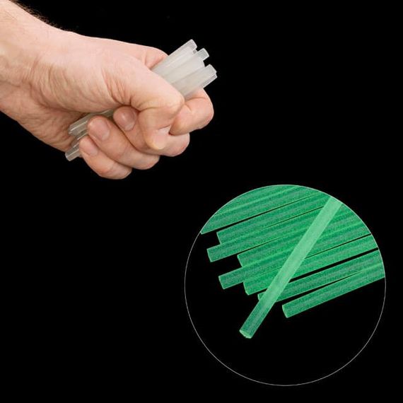 Комплект стрижнів клейових флуоресцентних 7,4*100 мм, 12 од. INTERTOOL RT-1039 | Зображення 3