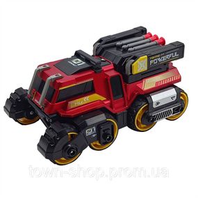 Детская машинка "Max catapilt car 3 в 1" MY66-M1223(Red) стреляет патронами на присосках