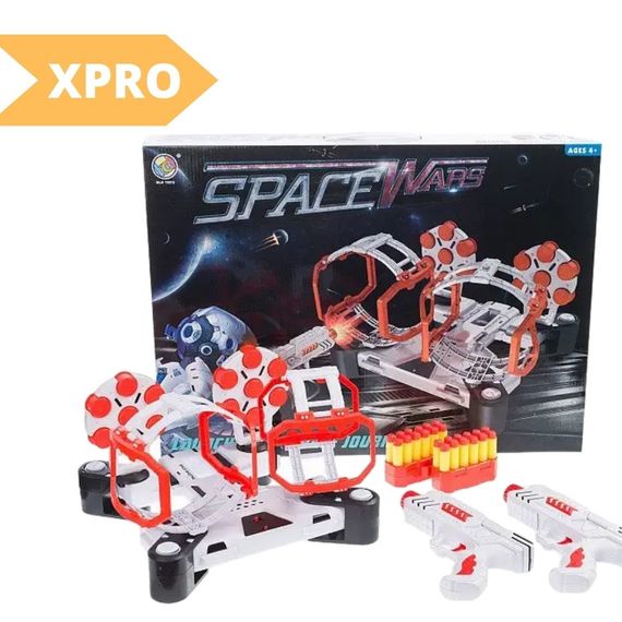 Тир гральний набір Space Wars BLD Toys "Стрільба з бластеру по гравітрону з мішенями" B3229 (12) (24) для дітей різнокорьоровий (MER-15029_495) | Зображення 1