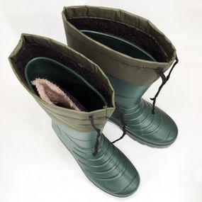 Активные мужские сапоги для охоты 43р, Сапоги из резины для мужчин Теплые рыбалки ZB-97