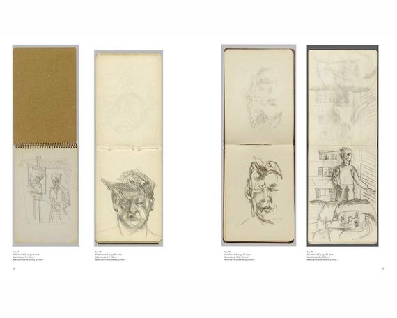 Великі художники Люсьєн Фрейд. Lucian Freud: The Self-portraits мистецтво живопис книги для художників | Зображення 7
