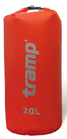 Гермомішок Tramp Nylon PVC 20 червоний (TRA-102-red)