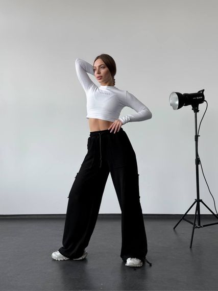 Штани-кльош Reload - Forte, чорний | Зображення 5