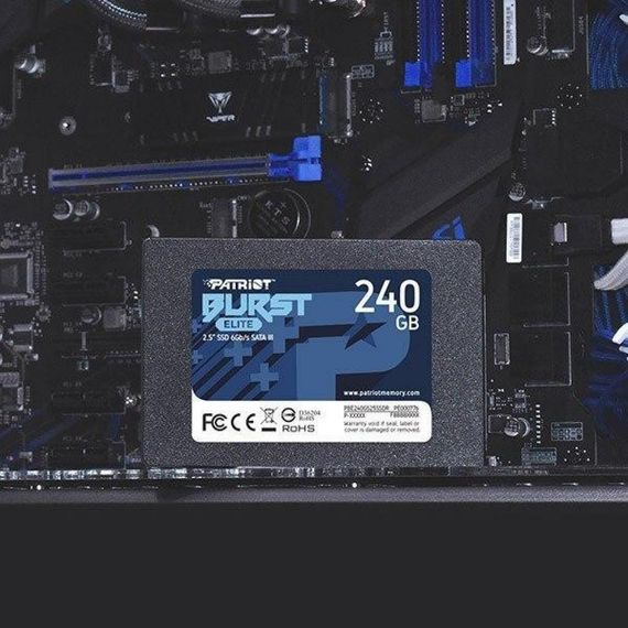 Накопитель SSD 2.5&quot; 240GB Burst Elite Patriot (PBE240GS25SSDR) | Зображення 4