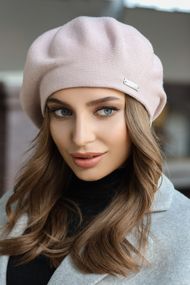 Берет «Виста» пудра