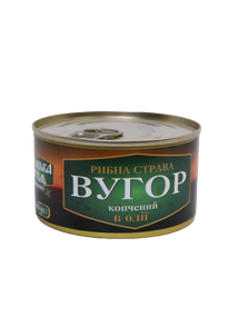 Вугор копчений в олії Рибацька Артіль 230 г