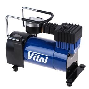 Компресор "ViTOL" К-20 100psi/12Amp/35л/прикурювач