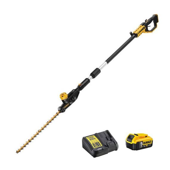 Кусторез аккумуляторный нож 55мм безщеточный со штангой DeWALT DCMPH566P1 | Зображення 4