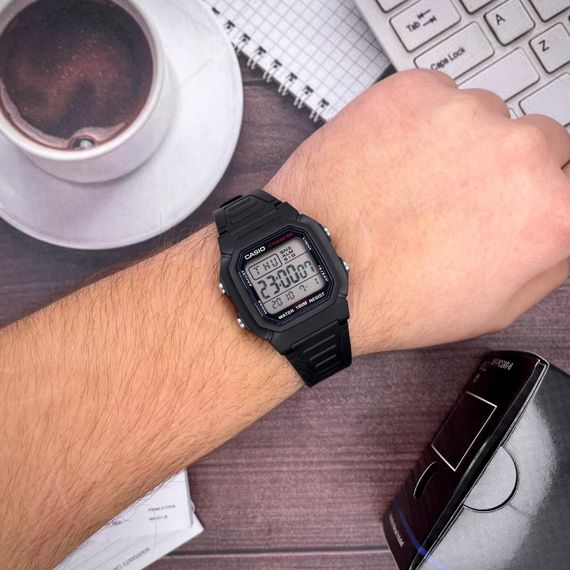 Чоловічий годинник Casio W-800H-1A | Зображення 8