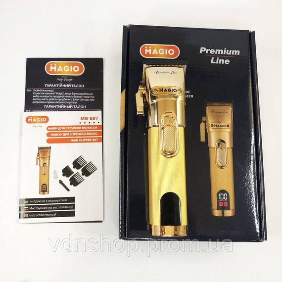 Тример з насадками різної довжини, Професійна окантовочна машинка для стрижки волосся OB-23 | Зображення 2