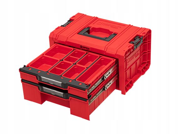 Ящик для інструментів, 18", 450x310x244, SYSTEM PRO Drawer 2 Expert Red, SKRQPROD2E2CCZEPG001, QBRICK | Зображення 2