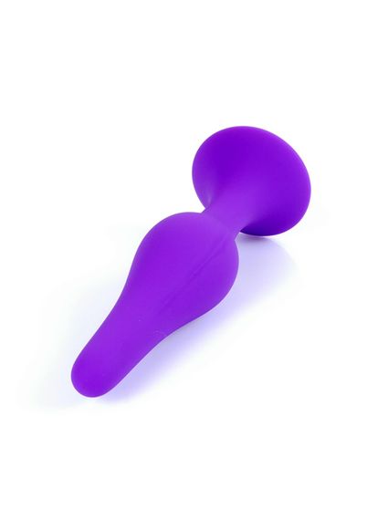 Анальна пробка - Silicone Purple Plug M | Зображення 2