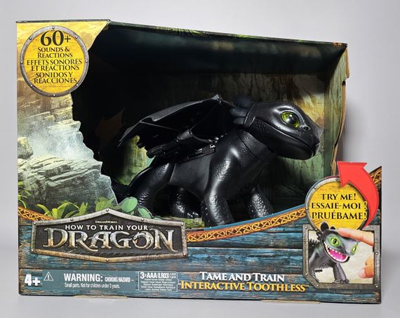 Игровой набор Dreamworks Dragons Как приручить дракона Укрощай и тренируй Дракон Беззубик | Зображення 9