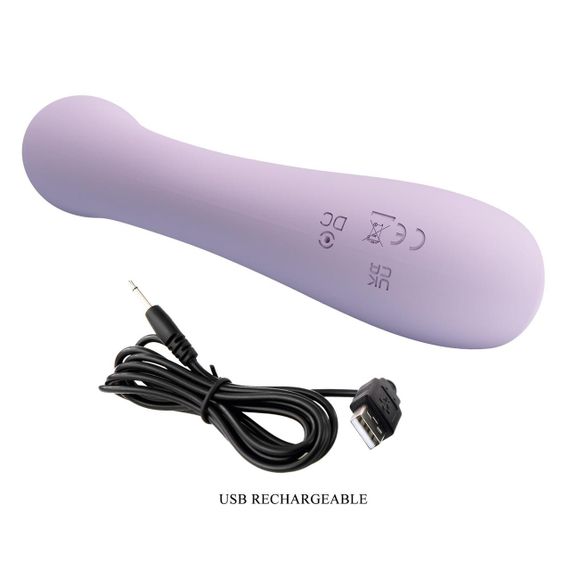 Вібратор ROSOLYN, 10 vibration functions , USB rechargeable, Silicone Sex Aura | Зображення 9