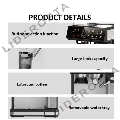 Кавомашина з капучинатором XPRO SK-04032 (45795-SK-04032_10014) | Зображення 3