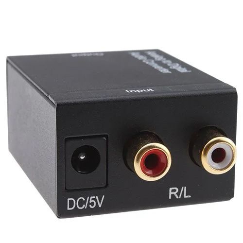 Конвертер АЦП RCA - Toslink, Coaxial аналог-цифра | Зображення 1