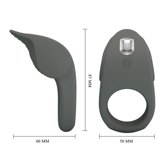 Кольцо эрекционое серии Pretty Love - Master ring, 10 vibration functions, BI-210235-1 sexstyle | Зображення 14