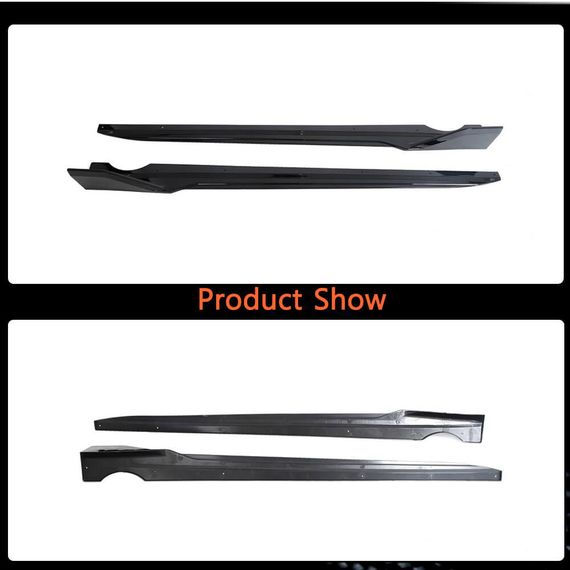 Накладки на пороги V3 (Чорний глянець) для BMW X5 G05 2019- рр | Зображення 3