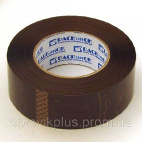 Скотч PACKunOK коричневый 40мкм*45мм*500