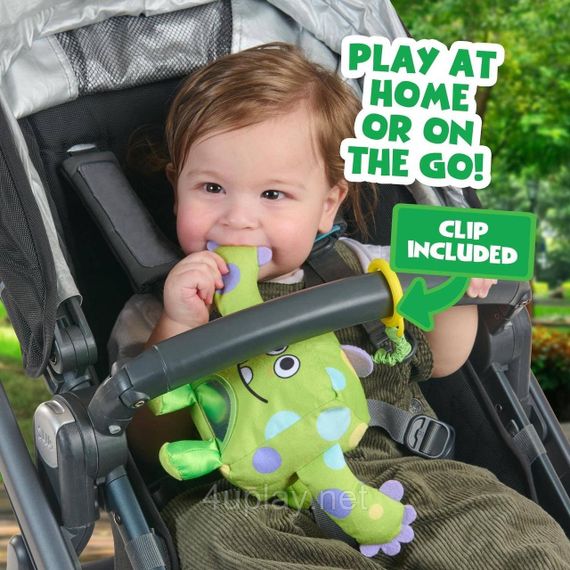 Игрушка для развития сенсорики WowWee Super Simple Плюшевый монстрик Хьюго | Зображення 2