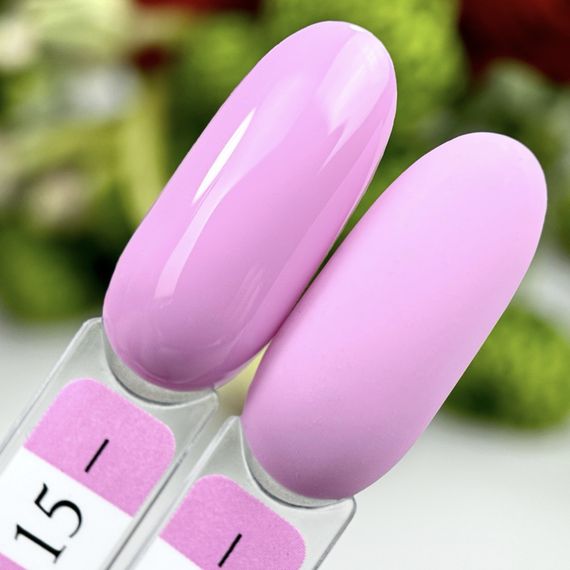 Гель-лак Crooz 15 (глибокий відтінок рожевого) 8мл | Зображення 1