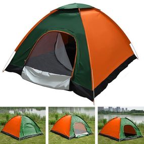 Намет туристичний одномісний (200х100 см) / Намет для кемпінгу / Похідна палатка на одну людину