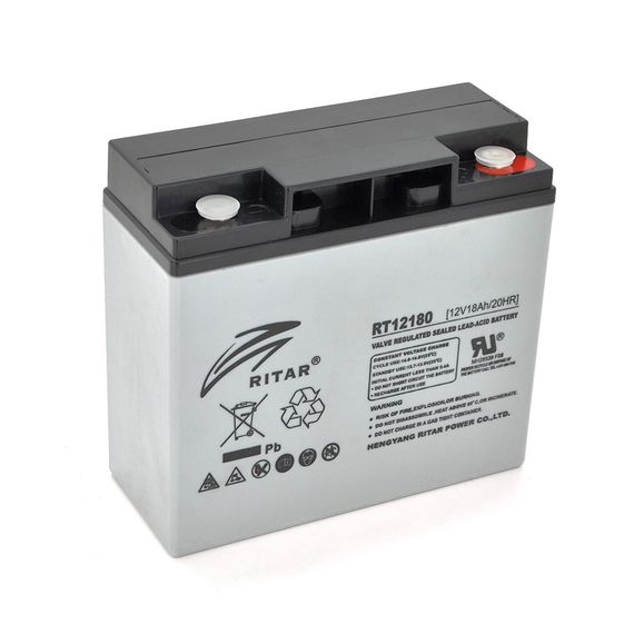 Аккумуляторная батарея AGM RITAR RT12180, Gray Case