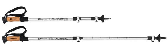 Трекінгові палиці Hop-Sport Nordend Pro сріблясті | Зображення 2