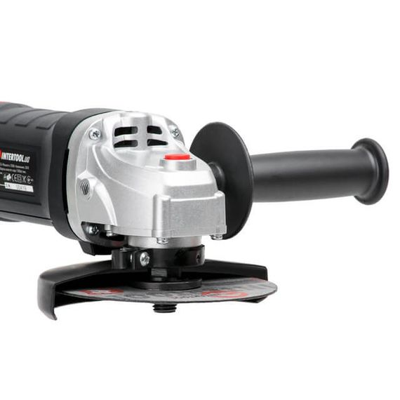 Шліфмашина кутова, 1200 Вт, діаметр кола 125 мм, 10000 об./хв INTERTOOL WT-02241 | Зображення 8