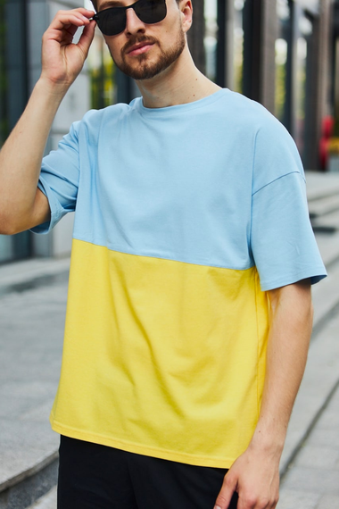 Футболка Украина Желто-синий S XL | Зображення 5