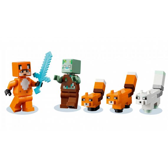 Конструктор LEGO Minecraft Лисича хатина 193 деталі (21178) | Зображення 4