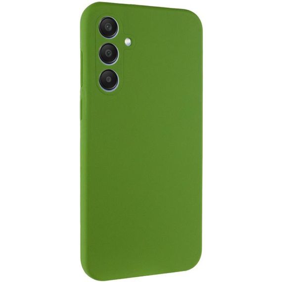Чохол Silicone Cover Ummi Lakshmi Full Camera (AA) для Samsung Galaxy S23 FE Зелений / Dark green