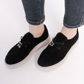 Лоферы женские Fashion Wendy 3911 36 размер 235 см Черный