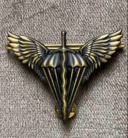 Кокарда "ДШВ" (бронза)