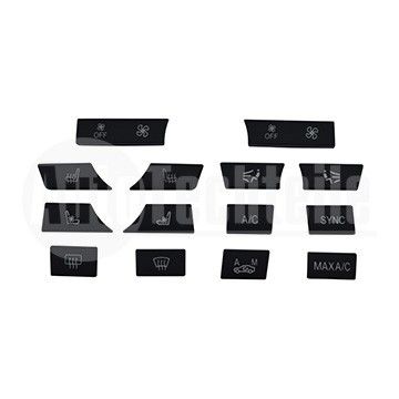 Комплект клавиш кондиционера BMW 5 F07 (GT) 08-17 / BMW 5 F10/F11 09-17/ 6 F06/F12/F13 11-18/ 7 F01 11-15/ X5