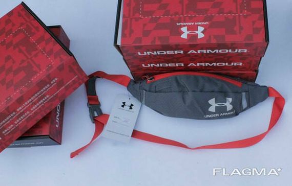 Поясная сумка Under Armour (серая) сумка на пояс | Зображення 8