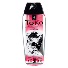 Лубрикант на водній основі Shunga Toko AROMA – Sparkling Strawberry Wine (165 мл), не містить цукру