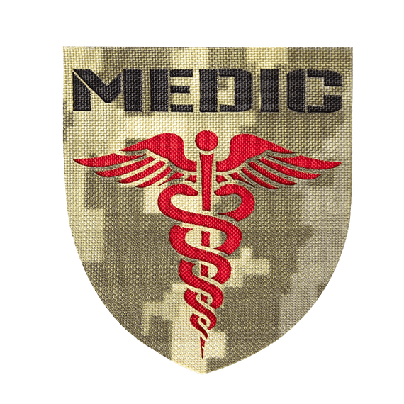 Шеврон Camotec Medic (7*8) Піксель (9149)