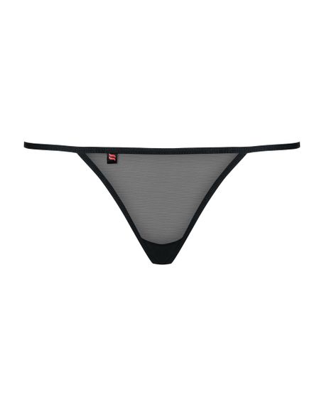 Стринги Obsessive Luiza Черные L/XL | Зображення 4