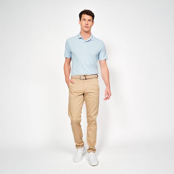 Поло чоловіче MW100 для гольфу блакитне - 3XL